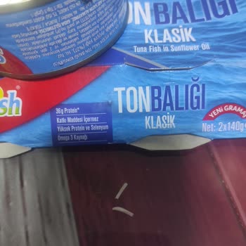 SuperFresh Ton Balığı İçinden Yabancı Madde Çıkması