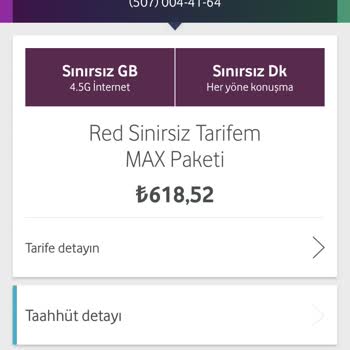 Vodafone Tarife Yanıltıcılığı 15 GB Hotspot İnternet