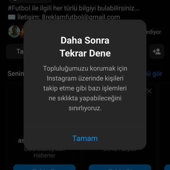 Instagram Takip Engeli Yedim