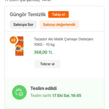 Marul.com Alo Matik Toz Deterjan