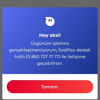 FastPay Hesap Sorunları İle İlgili