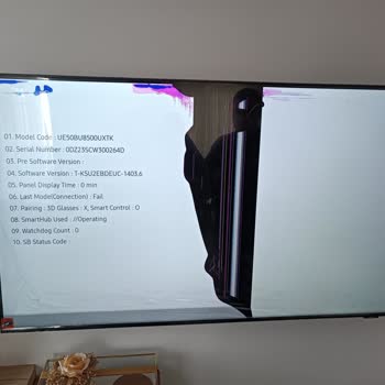 Samsung Televizyonuyla İlgili Sorunlar