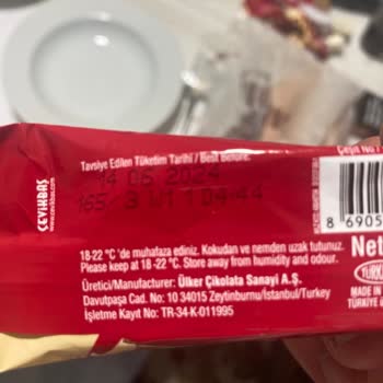 Ülker Dido Ların Bozuk Çıkması