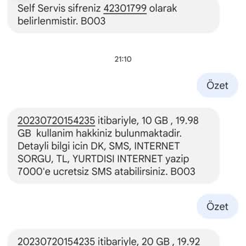 Vodafone 24 Saat Geçerli Hediye İnterneti Kullanamıyorum!