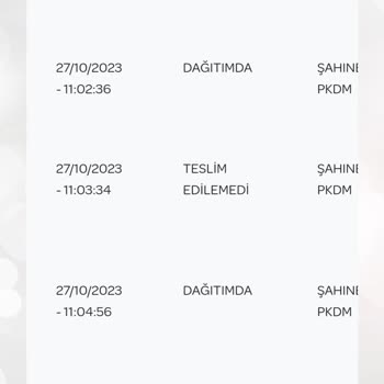 PTT Kargo Evime Kargomu Getirmiyor