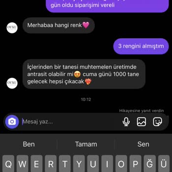 Öykü Fashion Kargomu Bir Türlü Vermiyorlar