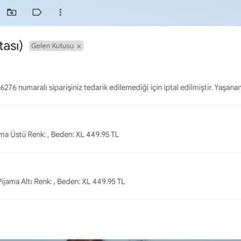 Penti.com Ürünlerimi Yollamadı
