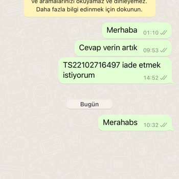 Eyyo'dan Ürün Aldım İade İçin Cevap Vermiyorlar