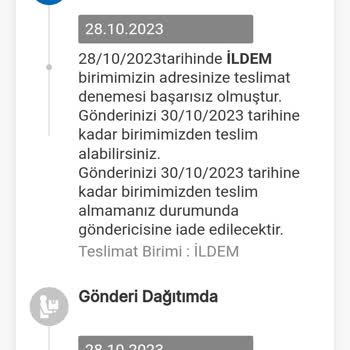 MNG Kargo Ürünümü Teslim Etmiyor. Teslim Edilemedi Yazıp Geçiyorlar.