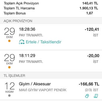 Martı Kartımdan Fazla Para Çekildi