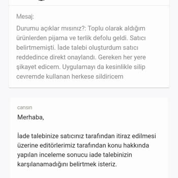 Gardrops Destek Ekibinin Sorumsuzluğu Ve Satıcı Yalanları