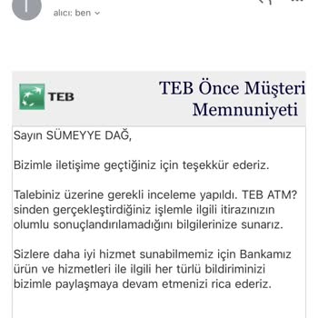 TEB ATM'si 200 Euro'mu Yuttu