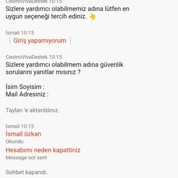 Casinoviva Ödeme Yapmıyor