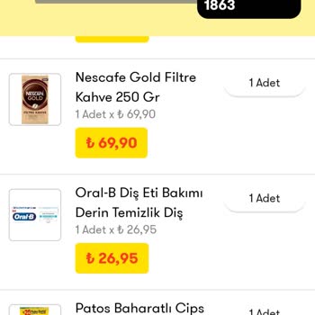 Şok Marketler Cepte Şok Eksik Ürün Gönderdi