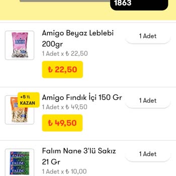 Şok Marketler Cepte Şok Eksik Ürün Gönderdi
