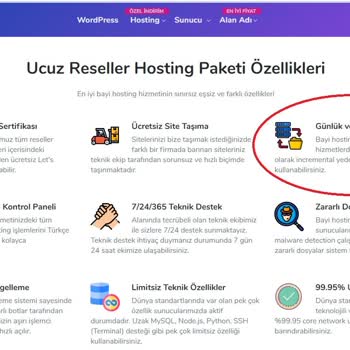 Cenuta Hosting Söz Ettiği Hizmet Verememesi.
