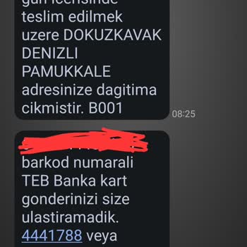PTT Kargo Pamukkale Adrese Gelmeden, Geldik Adreste Yok Diyor
