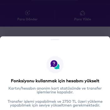 Param Kart Hak Kart Hesap Yükseltme İşlemi Bir Türlü Olmuyor.