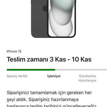 Apple Store Siparişim Hâlâ İşleniyor Olarak Görünüyor