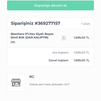 Shopier Bgsportive_ Ücret İademi İstiyorum