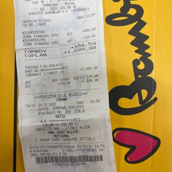 Bambi Ayakkabı Bambi Mağazası İade Kabul Etmiyor