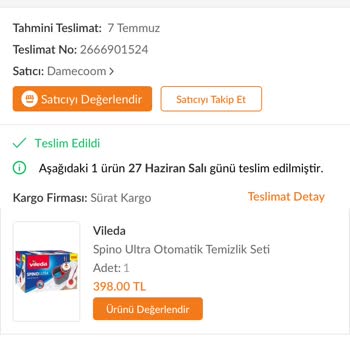 Vileda Spino Sap Yüzünden Dönmüyor Sıkmıyor