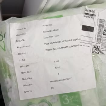 hepsiJET Eksik Ürün Bebek Bezi