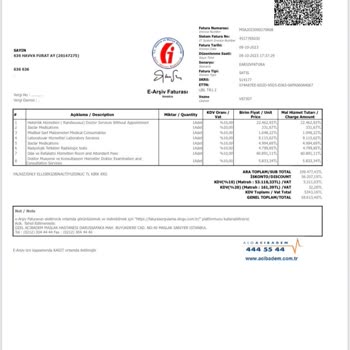 Acıbadem Hastanesi Haksız Ödeme Talebi