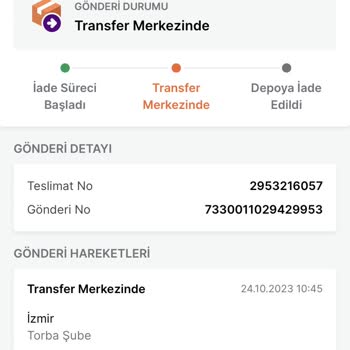 Trendyol Sipariş İptali Ben Etmedim Trendyol Kendisi İptal Etti