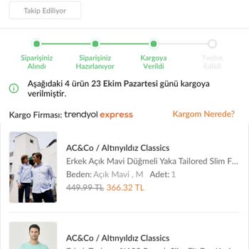 Trendyol Sipariş İptali Ben Etmedim Trendyol Kendisi İptal Etti
