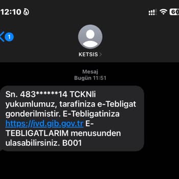 Gelir İdaresi Başkanlığı Ketsis Den Mesaj Geldi Ama Ulaşamıyorum