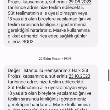 İBB - İstanbul Büyükşehir Belediyesi Halk Süt Dağıtımı