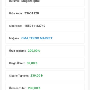 Allesgo Olmayan Ürünü Satışta Tutmak