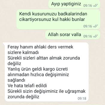 Gizem Gül Butik Ürün İadesi Şikayet