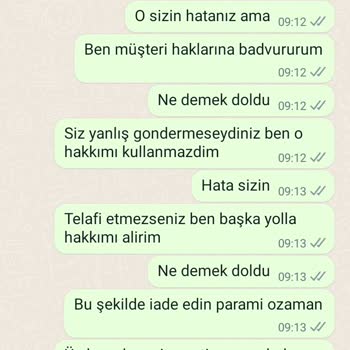 Gizem Gül Butik Ürün İadesi Şikayet