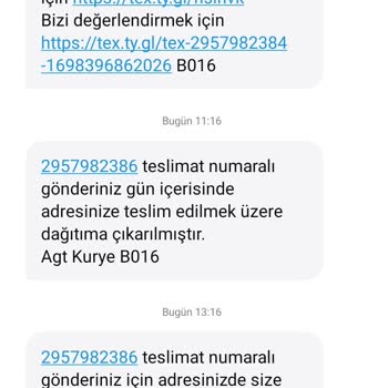 AGT Kurye (aynigunteslim.com) AGT Teslimat Yalanı
