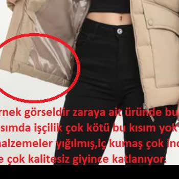 Zara Yanıltıcı Ürün Satışı, Kalitesiz Hizmet Ve Fahiş Fiyat Artışı