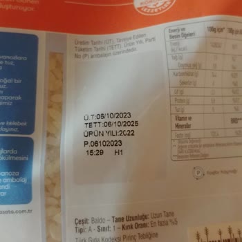 Hasata Gönen Baldo Pirinç Kalite Problemi