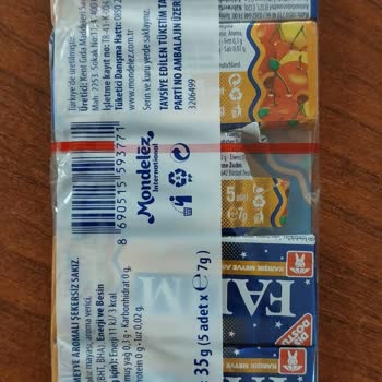 Falım Sakızları Paketinde Hijyen Sorunu