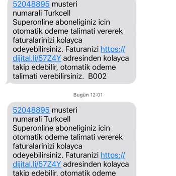 Turkcell Superonline Sürekli Rahatsız Ediyor