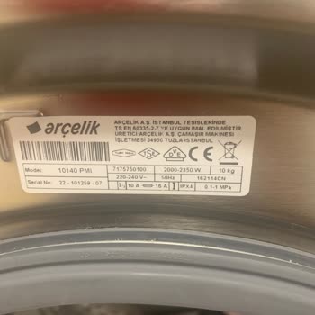Arçelik Çamaşır Makinesi Kötü Yıkama