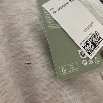 H&M Defolu Ürün Yolladı