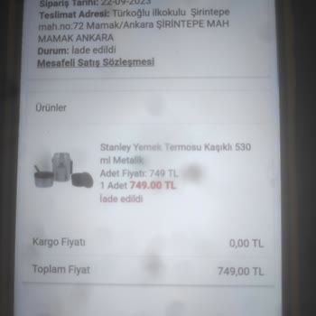 A101 Ürünümde Gelmedi Para İadem De Yapılmadı.