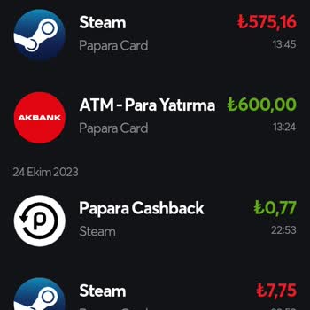 Steam Cashback Tutarsızlığı İle İlgili