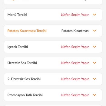 Trendyol Yemek- Hatalı Ürün Getirdi