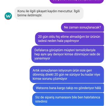 Watsons'a Yakışmayan İade Süreci Ve Çalışanların İlgisizliği!