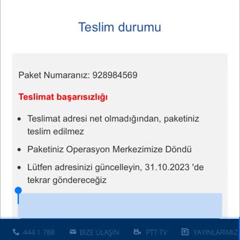 Kargo Adı Altında Mesaj