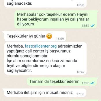 Trendyol Fastcallcenter.org Yaptığım İş Başvurusu İçin