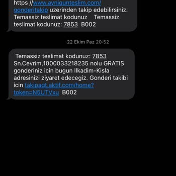 AGT Kurye Yüzünden Teslim Gecikmesi