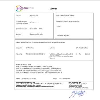 MoneyPay Ödemesi İade Edilmedi